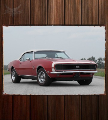 Металлическая табличка Chevrolet Camaro SS 396 Convertible